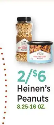 Heinen's Heinen's Peanuts offer