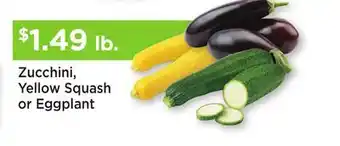 Heinen's Zucchini, Yellow Squash or Eggplant offer