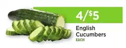 Heinen's English Cucumbers offer