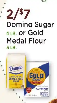 Heinen's Domino Sugar 4 LB. or Gold Medal Flour 5 LB offer