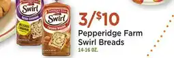 Heinen's Pepperidge Farm Swirl Breads offer