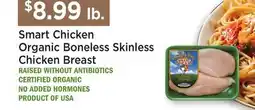Heinen's Smart Chicken Organic Boneless Skinless Chicken Breast offer
