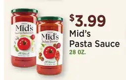 Heinen's Mid's Pasta Sauce offer