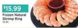 Heinen's Frozen Natural Shrimp Ring offer