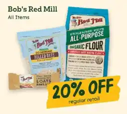 Sprouts Farmers Market Bob's Red Mill offer