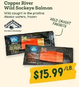 Sprouts Farmers Market Copper River Wild Sockeye Salmon offer