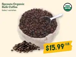 Sprouts Farmers Market Sprouts Organic Bulk Coffee offer