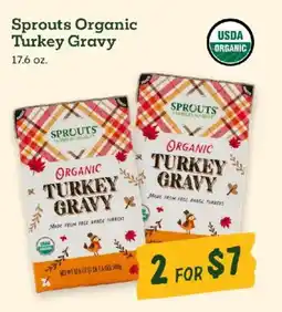 Sprouts Farmers Market Sprouts Organic Turkey Gravy offer
