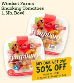 Sprouts Farmers Market Windset Farms Snacking Tomatoes offer