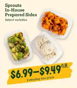 Sprouts Farmers Market Sprouts In-House Prepared Sides offer