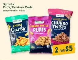 Sprouts Farmers Market Sprouts Puffs, Twists or Curls offer