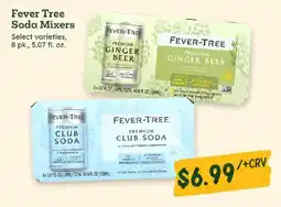 Sprouts Farmers Market Fever Tree Soda Mixers offer
