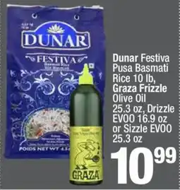 Super King Markets Dunar Festiva Pusa Basmati Rice offer