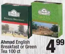 Super King Markets Ahmad English Breakfast or Green Tea offer