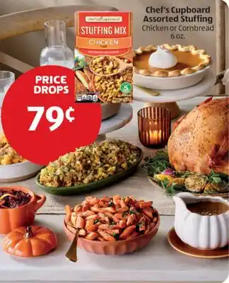 Aldi Chef's Cupboard Assorted Stuffing offer