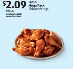 Aldi Fresh Mega Pack Chicken Wings offer