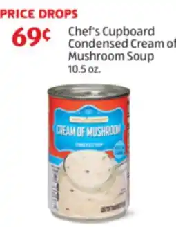 Aldi Chef's Cupboard Condensed Cream of Mushroom Soup offer