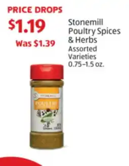Aldi Stonemill Poultry Spices & Herbs offer