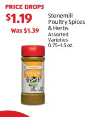 Aldi Stonemill Poultry Spices & Herbs offer