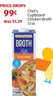 Aldi Chef's Cupboard Chicken Broth offer