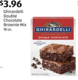 Aldi Ghirardelli Double Chocolate Brownie Mix offer
