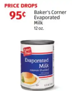 Aldi Baker's Corner Evaporated Milk offer