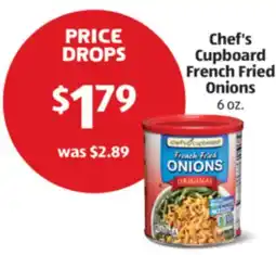 Aldi Chef's Cupboard French Fried Onions offer