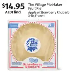 Aldi The Village Pie Maker Fruit Pie offer