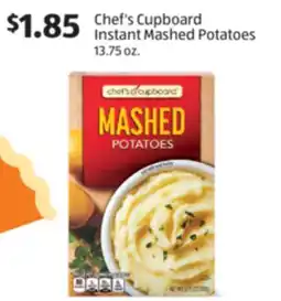 Aldi Chef's Cupboard Instant Mashed Potatoes offer