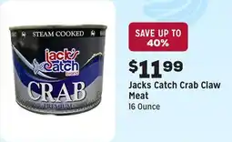 Grocery Outlet Crab Claw Meat offer