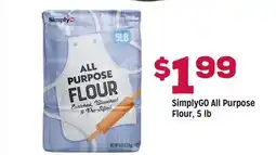 Grocery Outlet SimplyGO All Purpose Flour, 5 lb offer