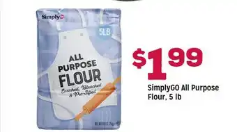 Grocery Outlet SimplyGO All Purpose Flour, 5 lb offer