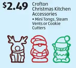 Aldi Crofton Christmas Kitchen Accessories offer