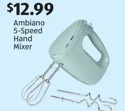 Aldi Ambiano 5-Speed Hand Mixer offer