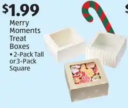 Aldi Merry Moments Treat Boxes offer