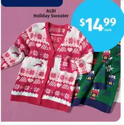 Aldi ALDI Holiday Sweater offer