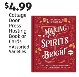 Aldi Cottage Door Press Hosting Book or Cards offer