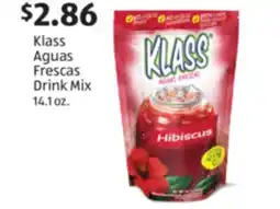 Aldi Klass Aguas Frescas Drink Mix offer