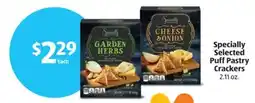 Aldi Specially Selected Puff Pastry Crackers offer