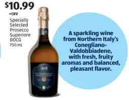 Aldi Specially Selected Prosecco Superiore DOCG offer
