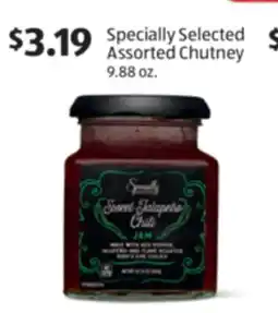 Aldi Specially Selected Assorted Chutney offer