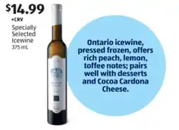 Aldi Specially Selected Icewine offer