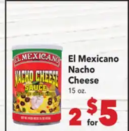 Vallarta Supermarkets El Mexicano Nacho Cheese offer