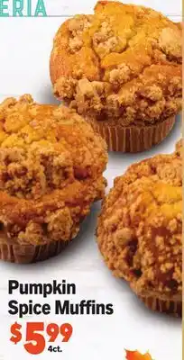 Vallarta Supermarkets Pumpkin Spice Muffins offer