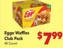 Vallarta Supermarkets Eggo Waffles Club Pack offer