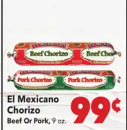 Vallarta Supermarkets El Mexicano Chorizo offer
