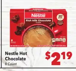 Vallarta Supermarkets Nestle Hot Chocolate offer