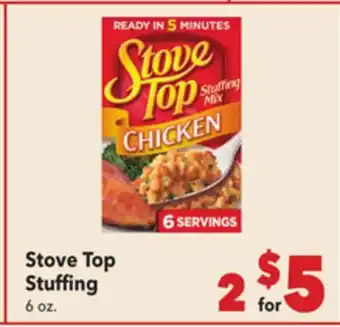 Vallarta Supermarkets Stove Top Stuffing offer