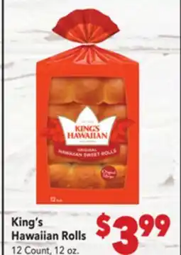 Vallarta Supermarkets King's Hawaiian Rolls offer