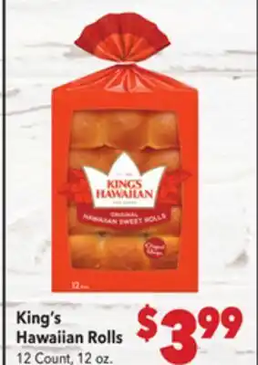 Vallarta Supermarkets King's Hawaiian Rolls offer